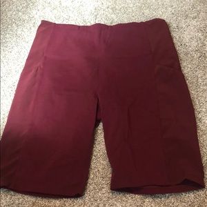 Athleta bike shorts